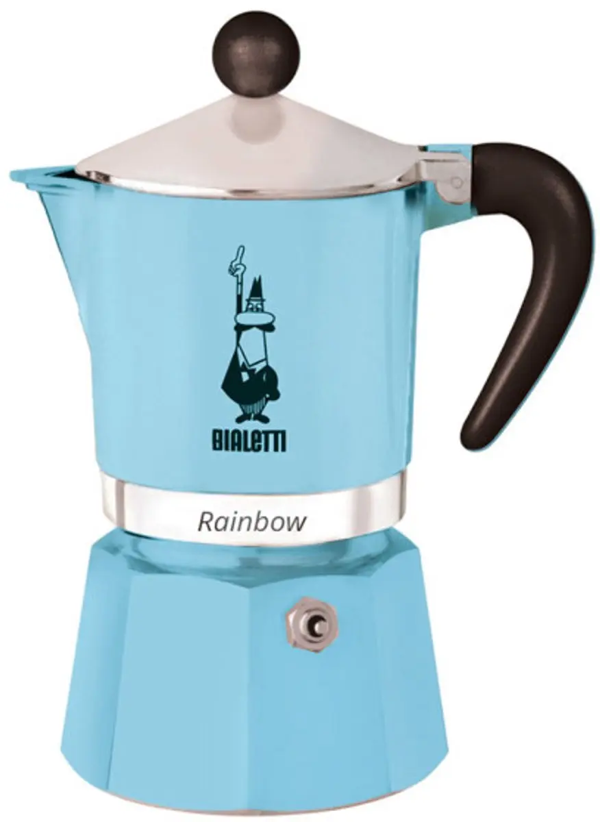 Bialetti Rainbow 0005042 Percolator 130ml - Lichtblauw