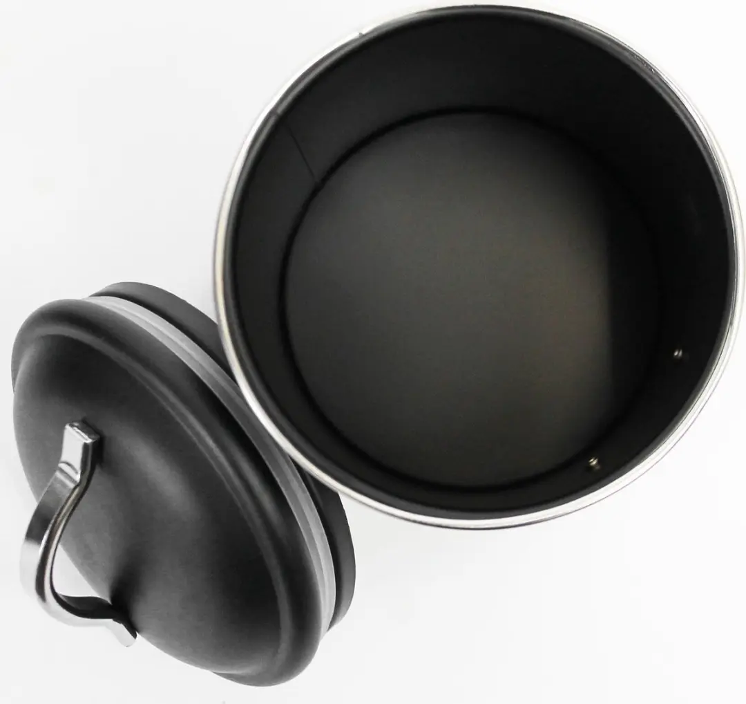 Excellent Houseware Voorraadbussen Set - 3 Stuks Zwart