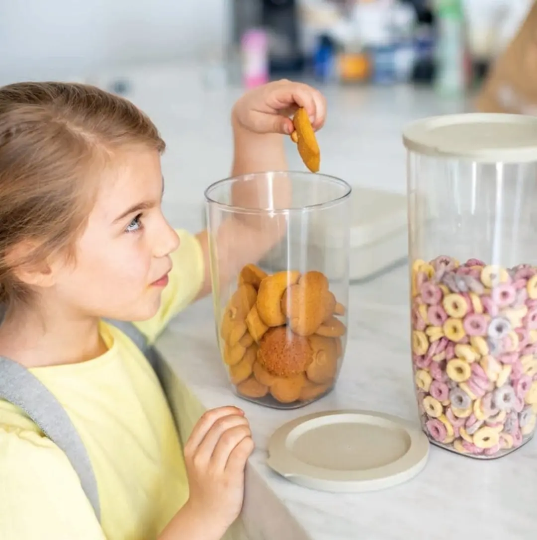 Koziol Connect Voorraadpot 1,5L - Bruin
