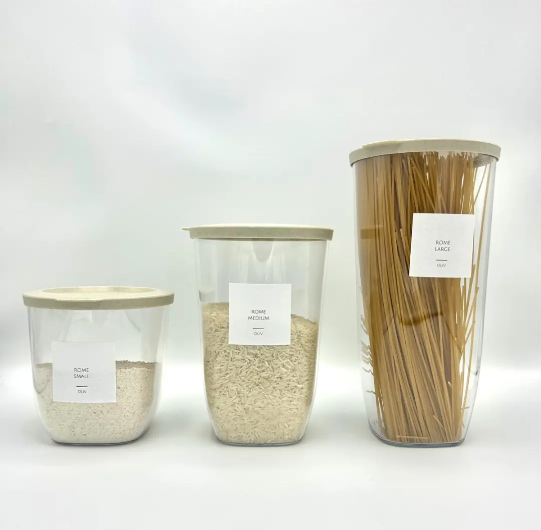 Koziol Connect Voorraadpot 1,5L - Bruin - afbeelding 6 van 6