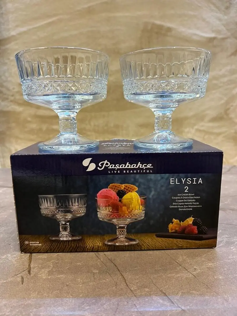 Pasabahce Elysia IJsschaal Set - 2 Stuks - 0.25L