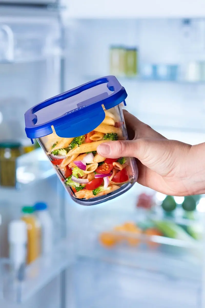 PYREX Cook & Go Schaal Hoog 0,8L - Transparant