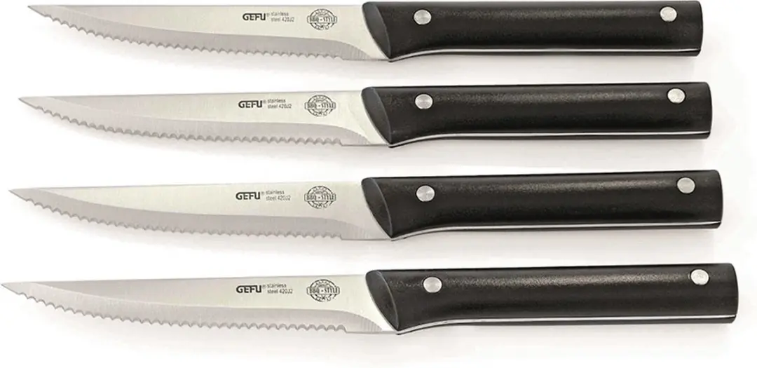 GEFU Steakmessenset RVS