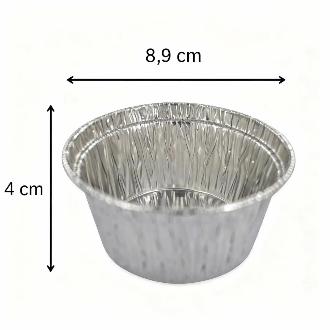Fackelmann Aluminium Ramekins 200ml - 10 Stuks