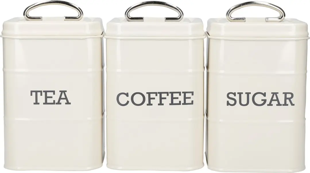 KitchenCraft Living Nostalgia Voorraadbussen 3-delig