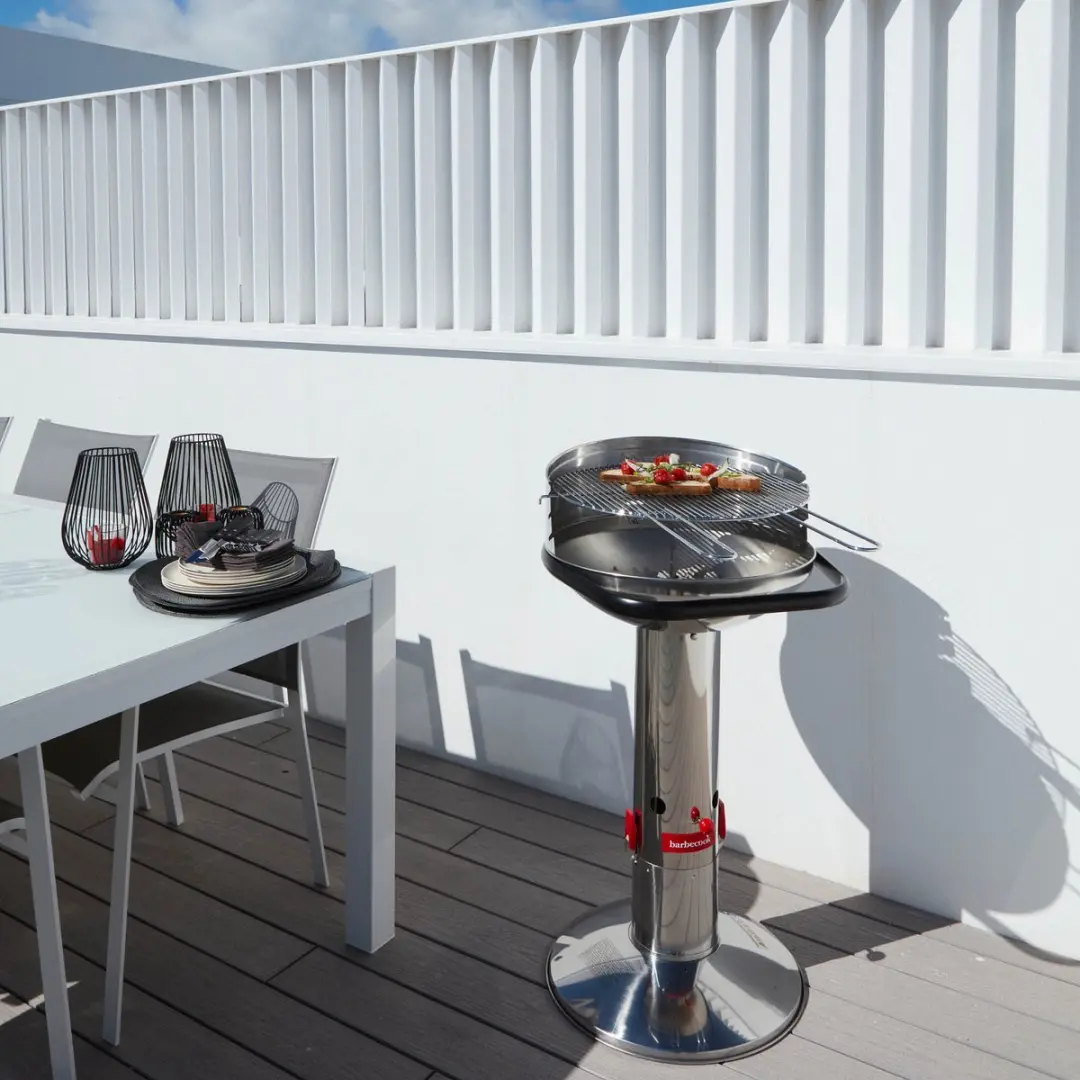 Barbecook Loewy 50 Houtskool BBQ - 47,5cm - Zilver - afbeelding 6 van 6
