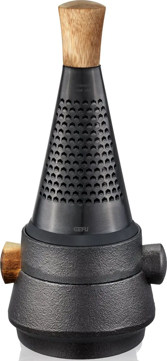 GEFU Spicetower Blokrasp met Vijzel Gietijzer