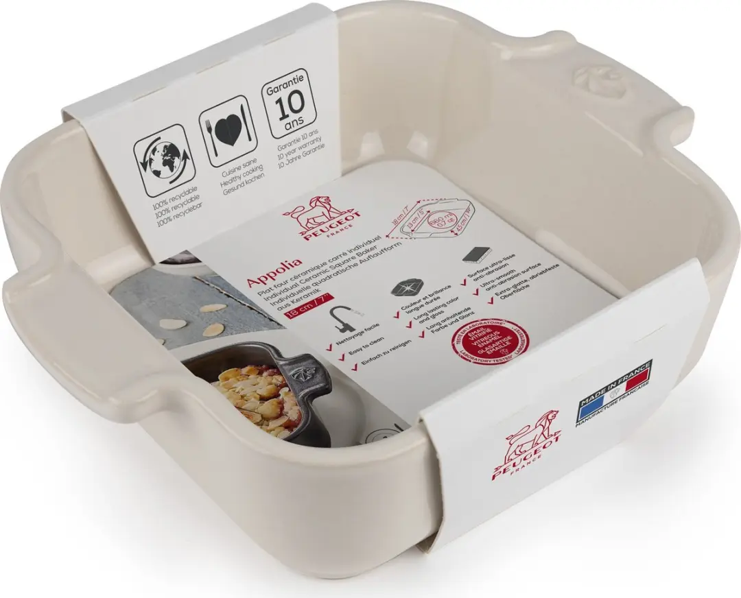 Peugeot Appolia Ovenschaal 18cm - Ecru