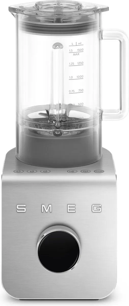 Smeg BLC01BLMEU Blender 1400W - Mat Zwart - afbeelding 6 van 6