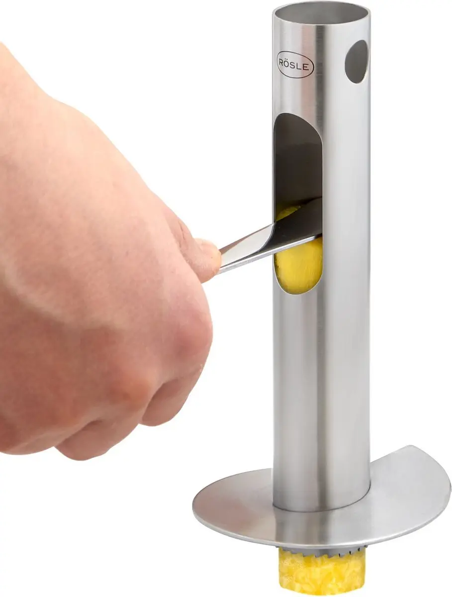 Rösle Ananasboor Pro RVS 26,5cm - Zilver