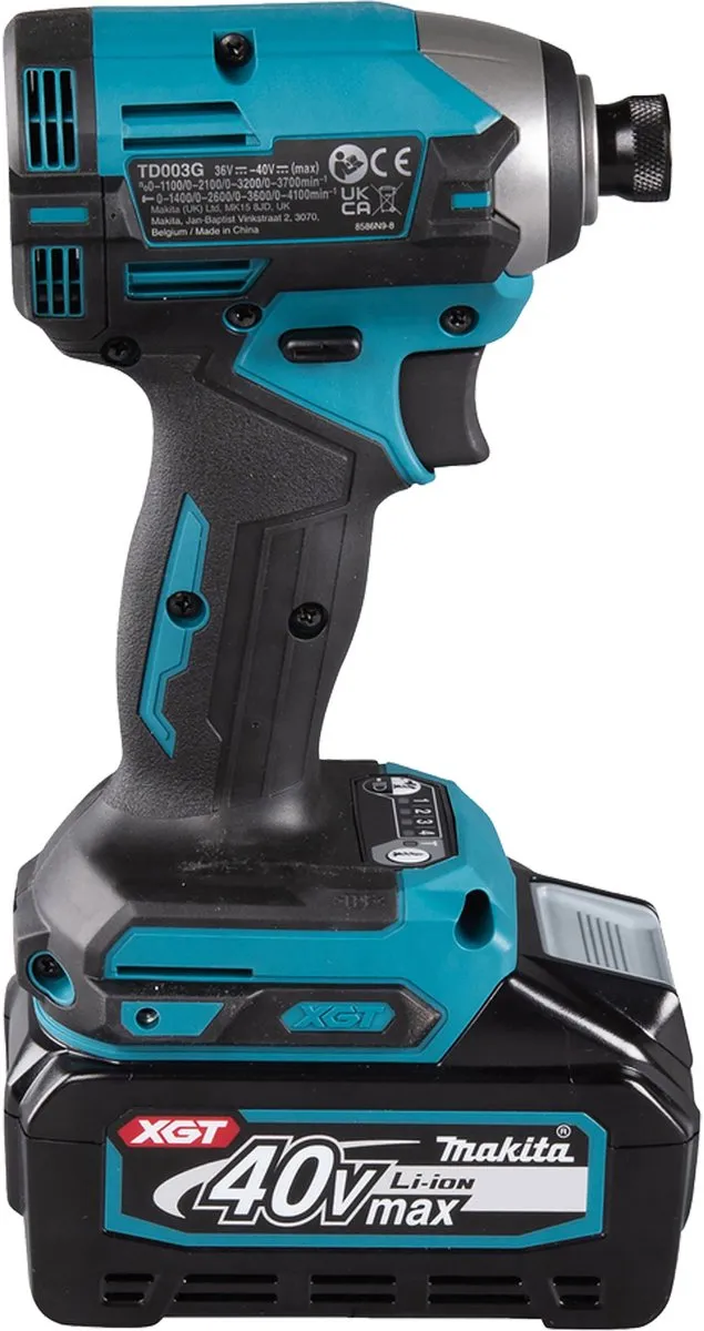 Makita TD003GZ Accu Slagschroevendraaier 40V Max - 210Nm - Zwart