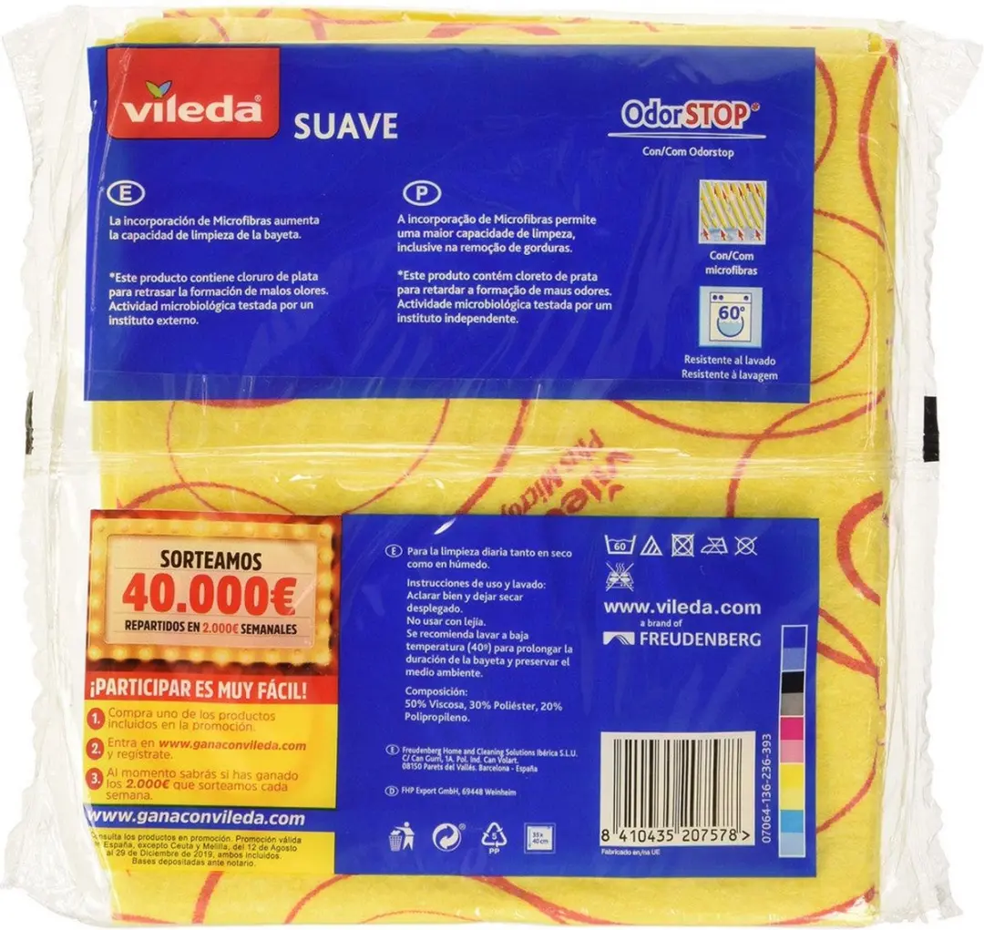 Vileda Geel Microvezel Doek