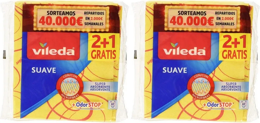 Vileda Geel Microvezel Doek
