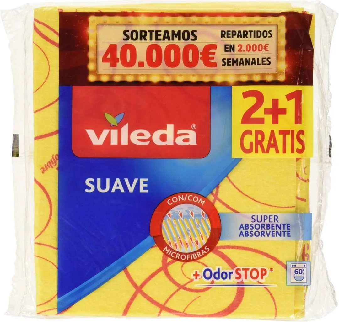 Vileda Geel Microvezel Doek