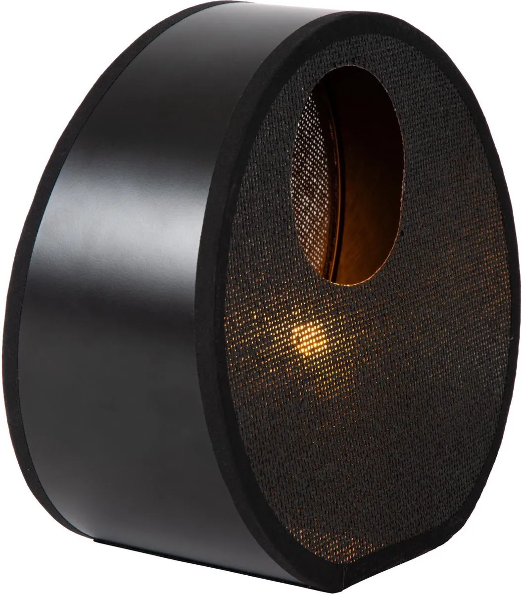 Lucide Loxia Tafellamp Ø26,5cm - 1xE14 - Zwart