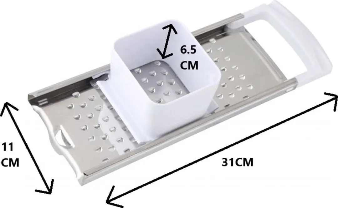 Fackelmann 49255 Handmatige Rasp & Spiraalsnijder - Wit