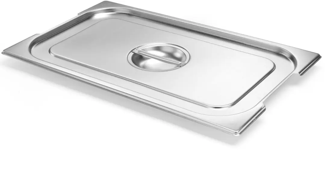 HENDI Budget Line Deksel GN 2/3 - 354x325mm - Roestvrij staal