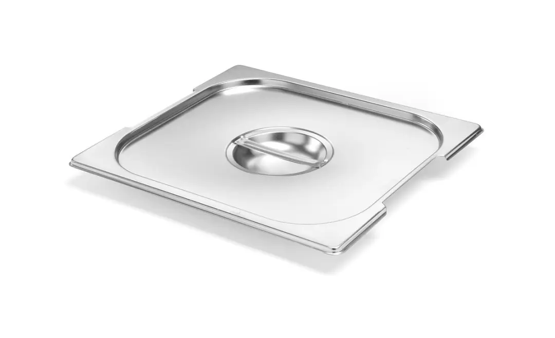 HENDI Budget Line Deksel GN 2/3 - 354x325mm - Roestvrij staal