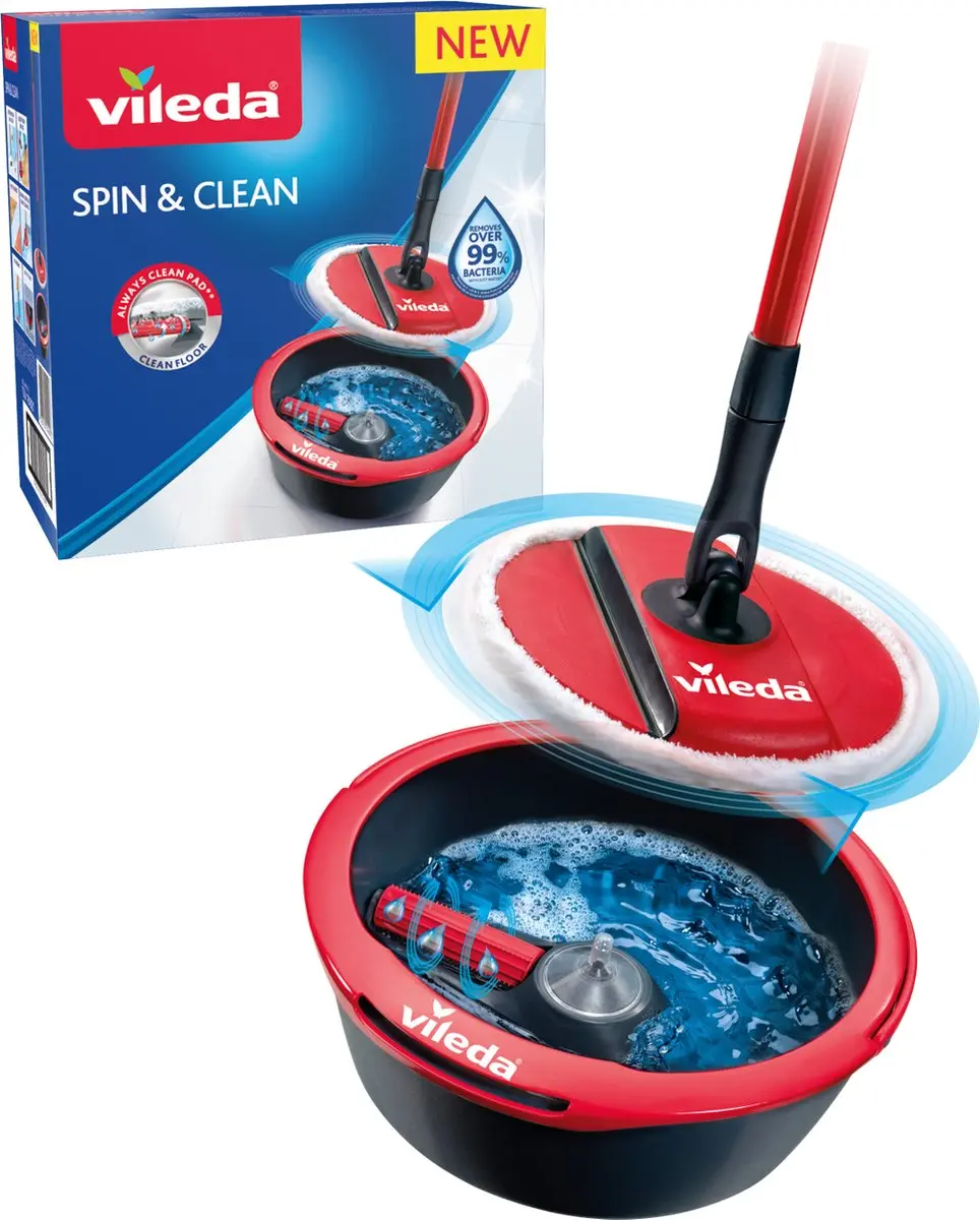 Vileda Spin&Clean Mopset