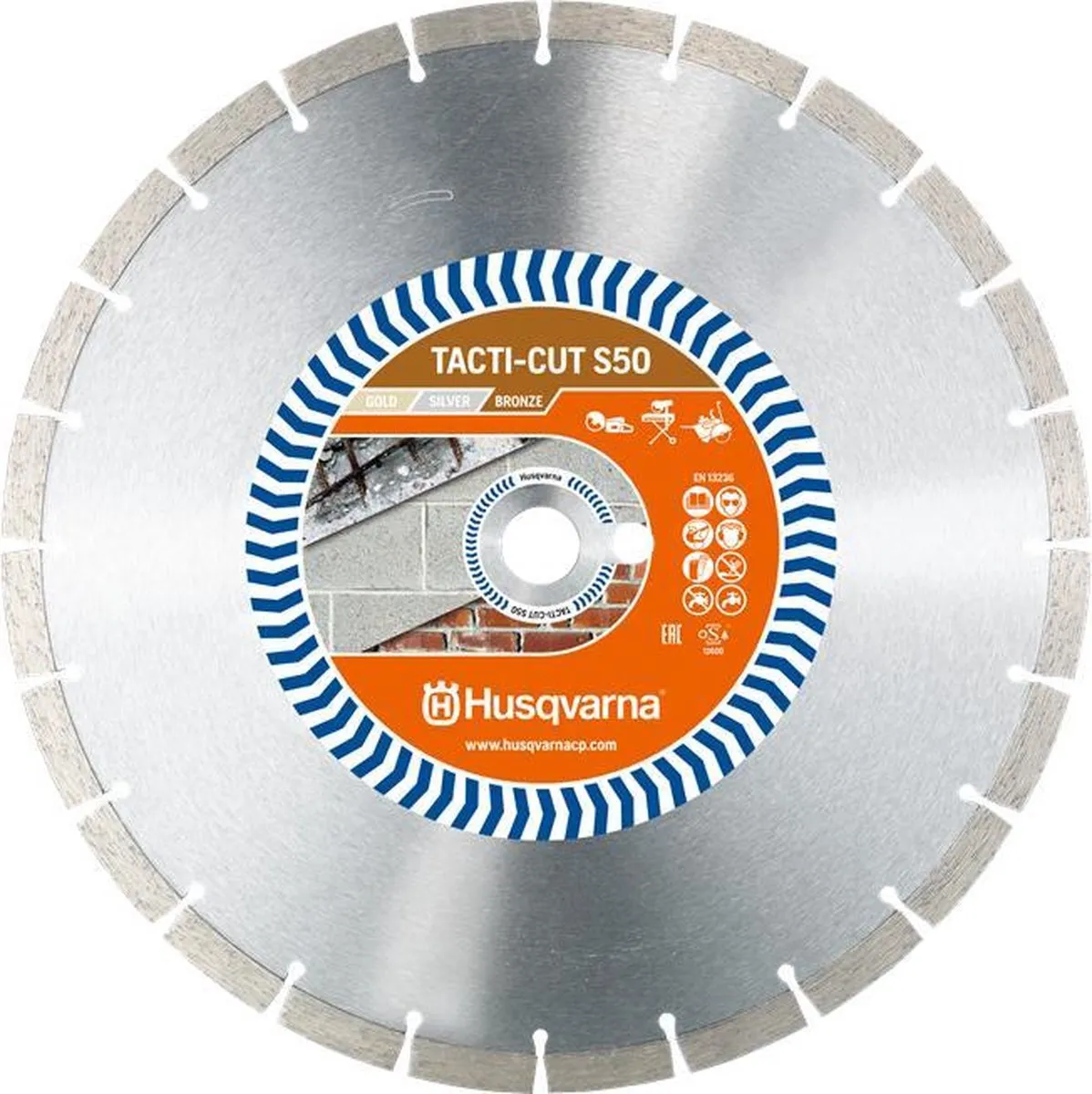 Husqvarna Tacti-Cut Diamantblad Ø350mm - 1 Stuk