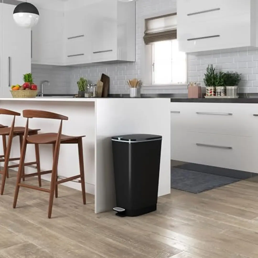 KIS Chic Bin Pedaalemmer 50L - Zwart