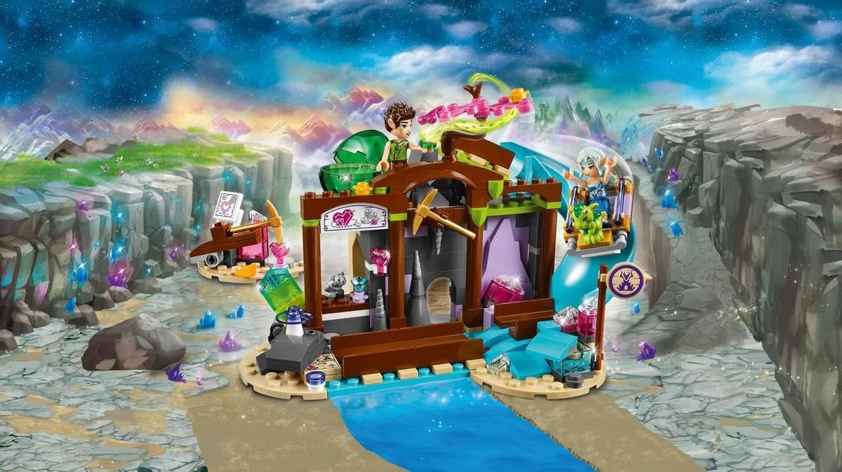 LEGO Elves De Kostbare Kristalmijn 41177 - 273 Stukken - Paars