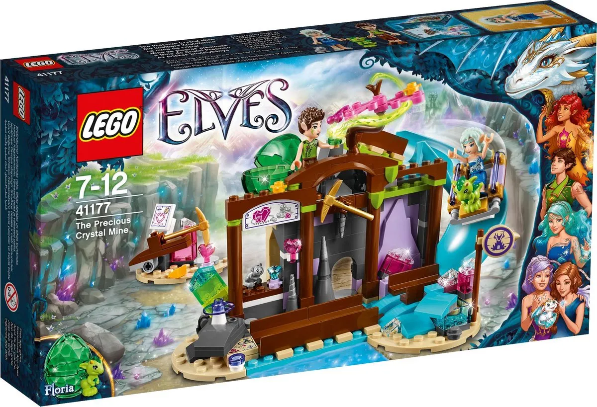 LEGO Elves De Kostbare Kristalmijn 41177