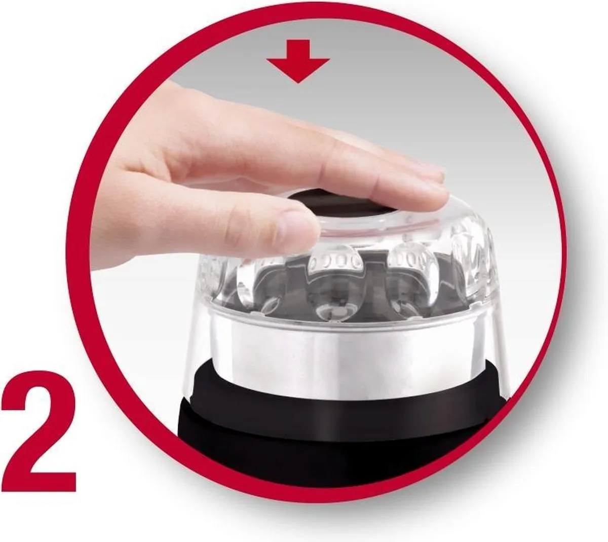 Moulinex The Original Grinder AR1108 Koffiemolen 180W - 50g - Zwart