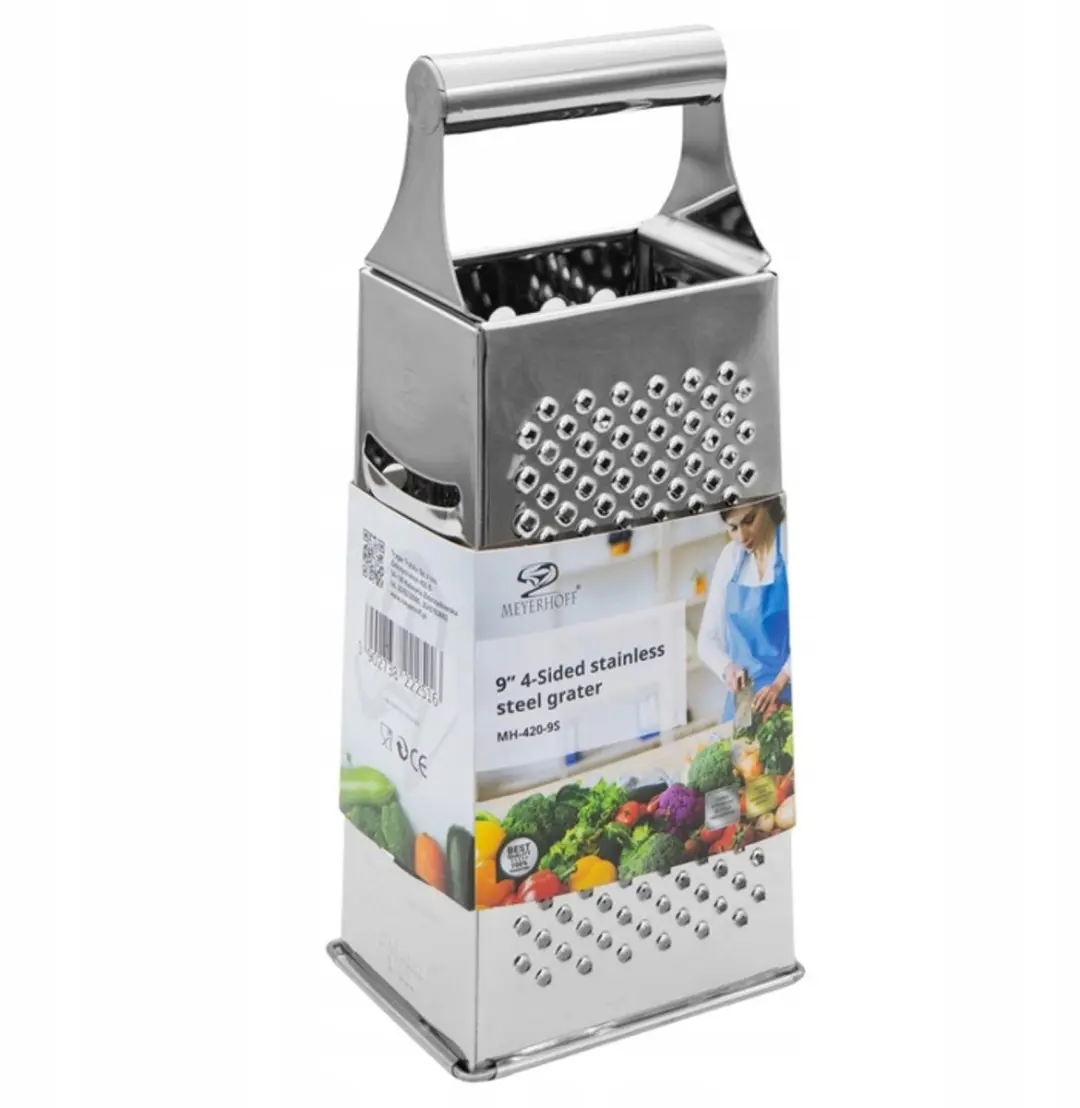 Meyerhoff Keukenrasp 4-Zijdig RVS 24cm - Zilver