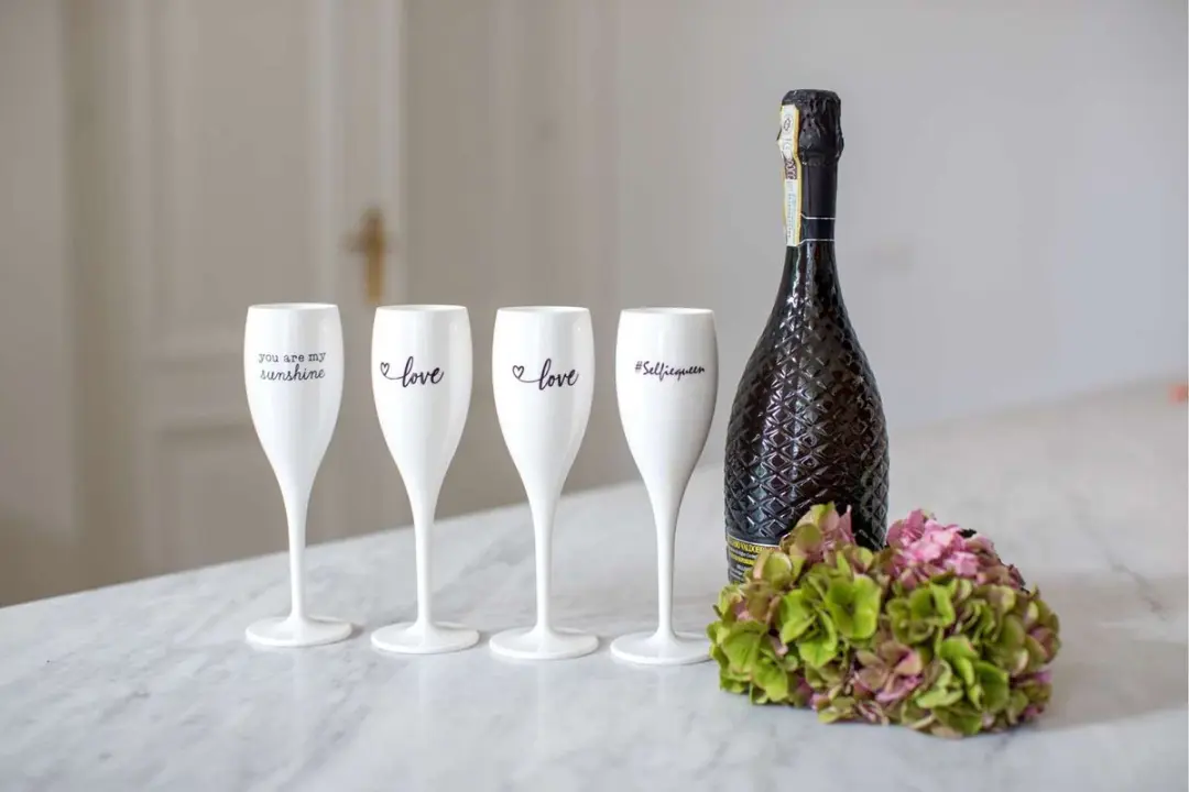 Koziol Superglas Cheers No. 1 Champagneglas - Wit