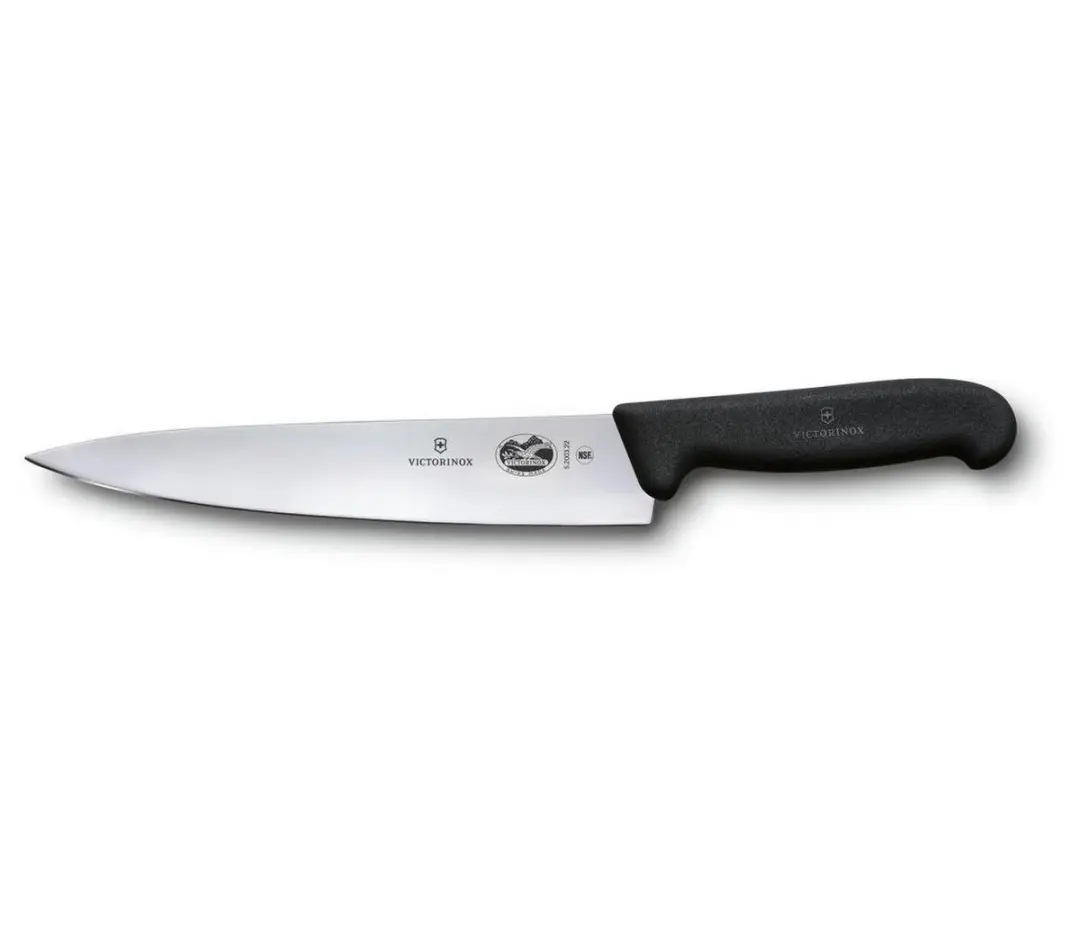 Victorinox Fibrox Koksmes 25cm - Zwart