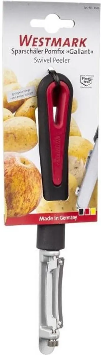 Westmark Pomfix Gallant Dunschiller - RVS - Zwart/Rood