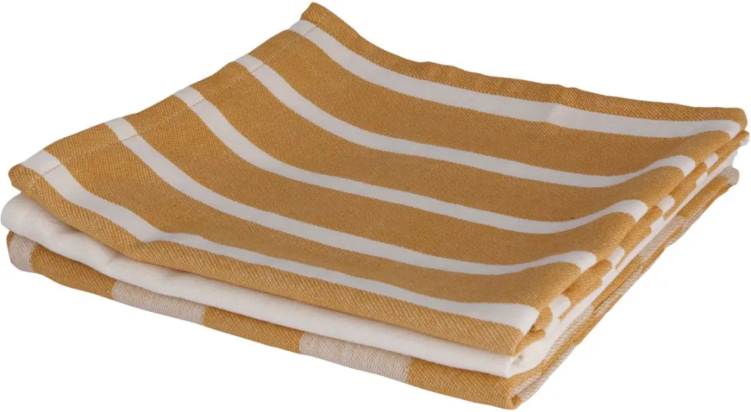 Cosy&Trendy Theedoek Stoff Amber Gold - 3 Stuks 50x70cm