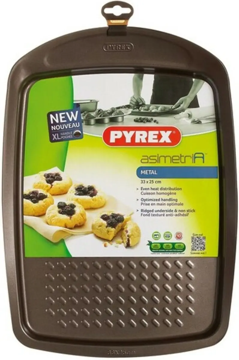 PYREX Asimetria Bakplaat 1,4L - 33x25cm