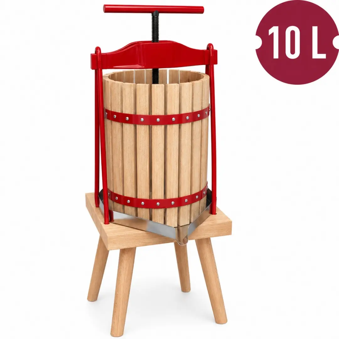 Browin Handmatige Fruitpers 10L - Rood - afbeelding 6 van 6