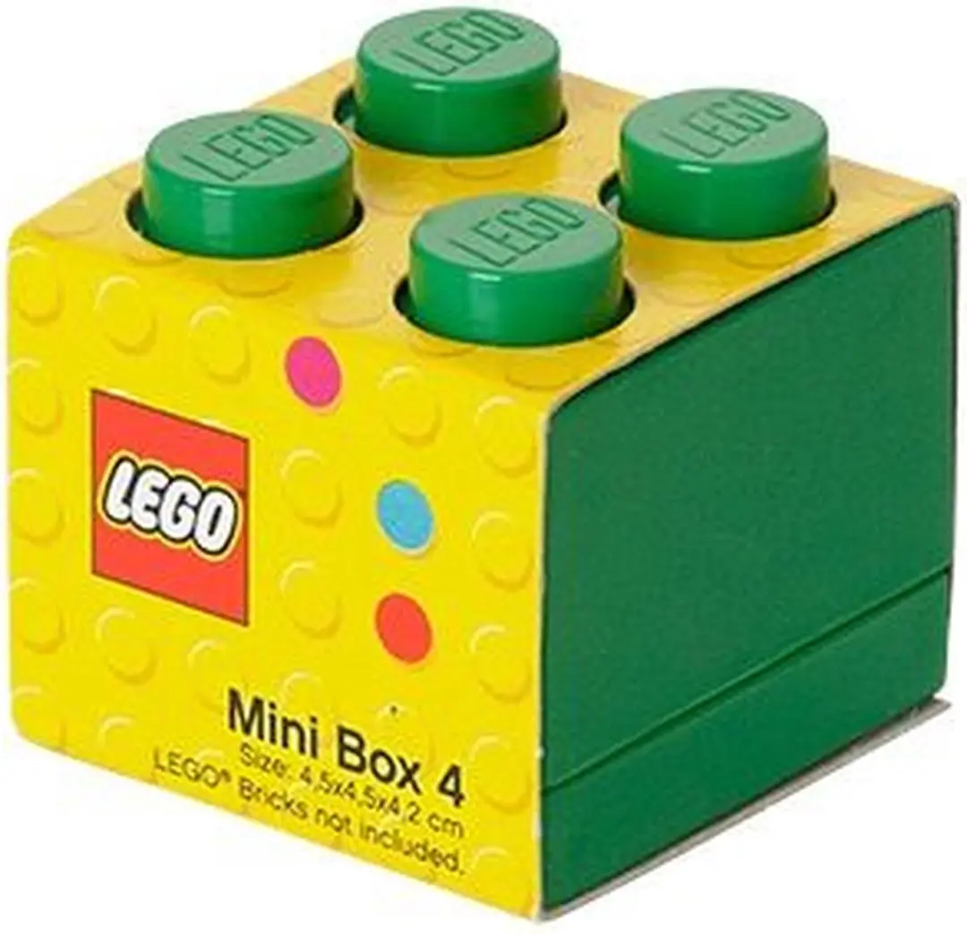 LEGO Opbergbox Mini Brick 4 - Groen
