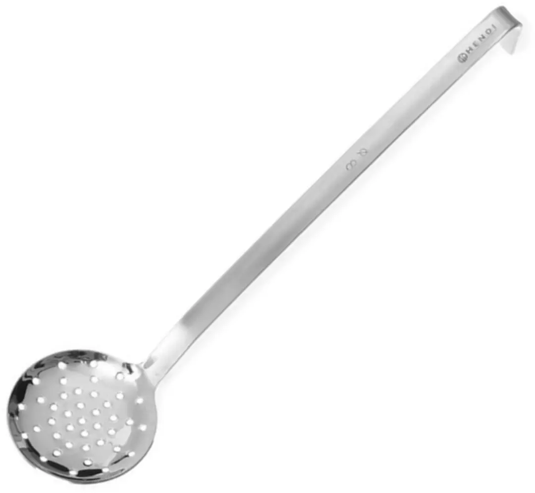 HENDI Schuimspaan Ø80x390mm - Extra Zwaar RVS