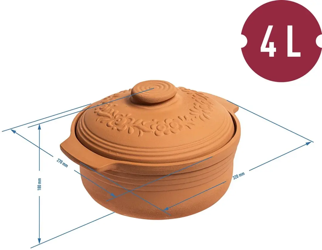 Browin Romeinse Ovenschaal 4L Terra - 4 Liter