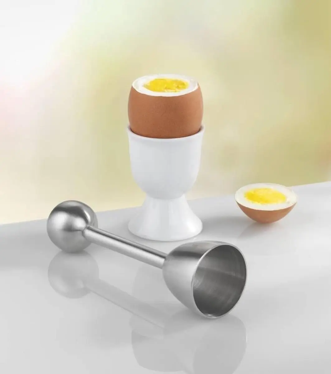 Westfalia Eggheads Perfect Eierschaal - Zilver