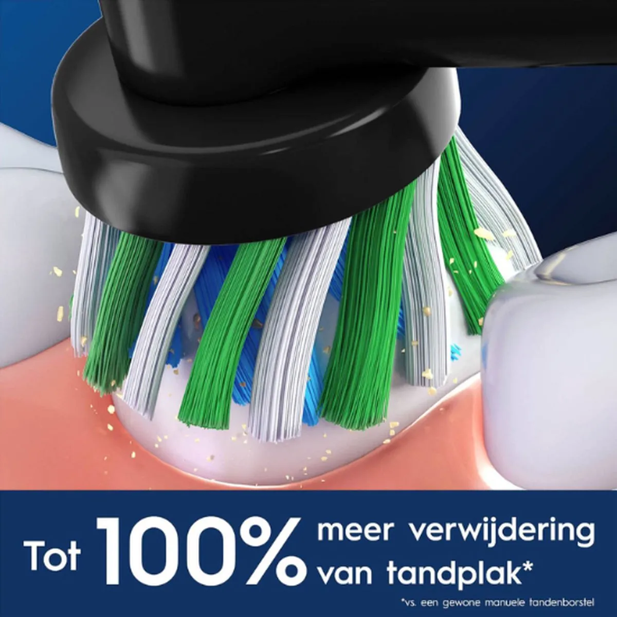 Oral-B PRO 1 Black Elektrische Tandenborstel - 3 Snelheden