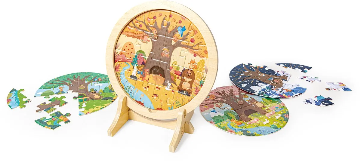 Hape 4-Seizoenen Lagenpuzzel E1653K