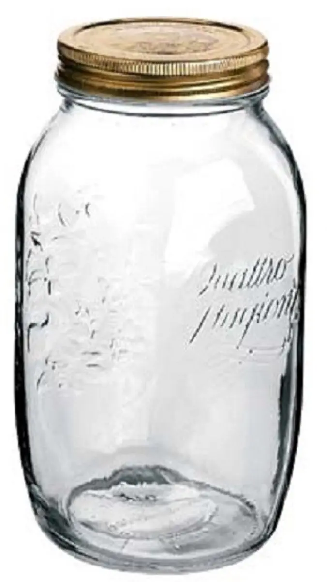 Bormioli Rocco Weckpot 1,5L - 6 Stuks - Transparant