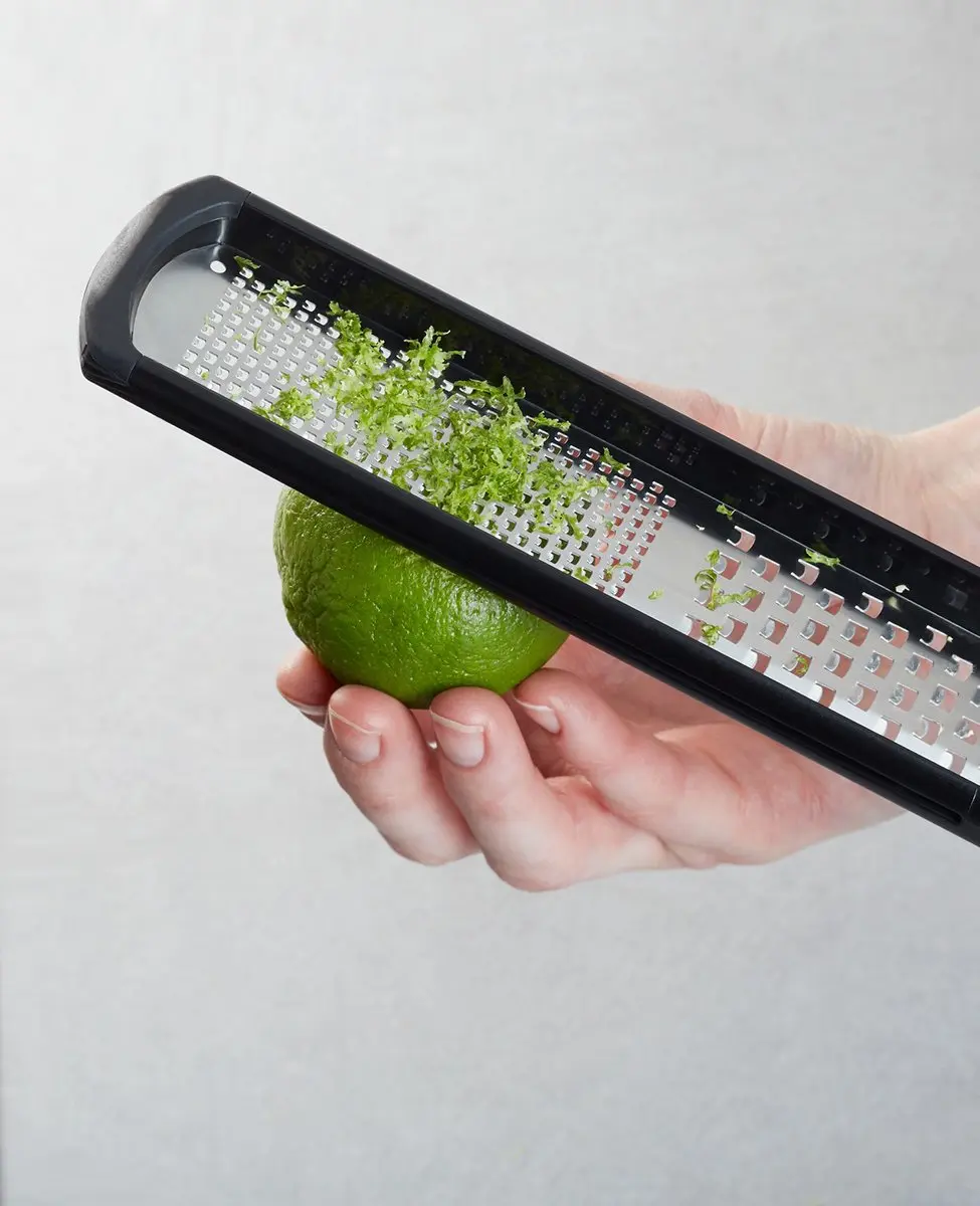GEFU Rafino Fijne & Grove Rasp 32,4cm - 2-in-1 - Zwart