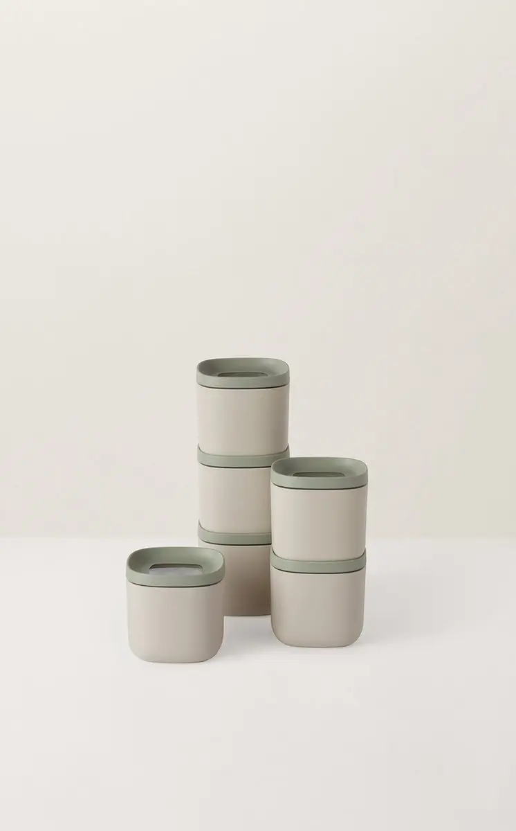 BergHOFF LEO 6-delige Voedselcontainer Set - Groen
