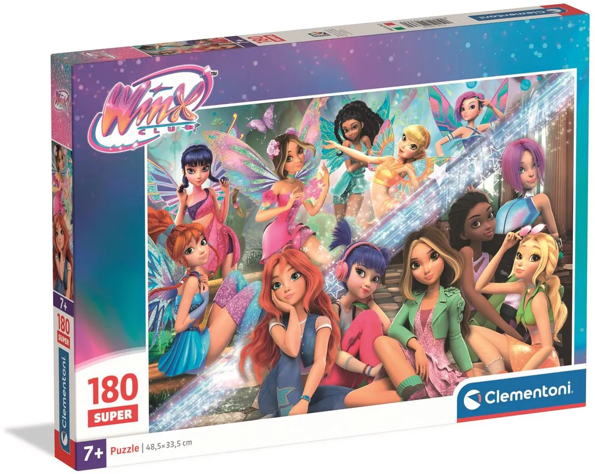 Clementoni Winx Club Puzzel 180 Stukjes