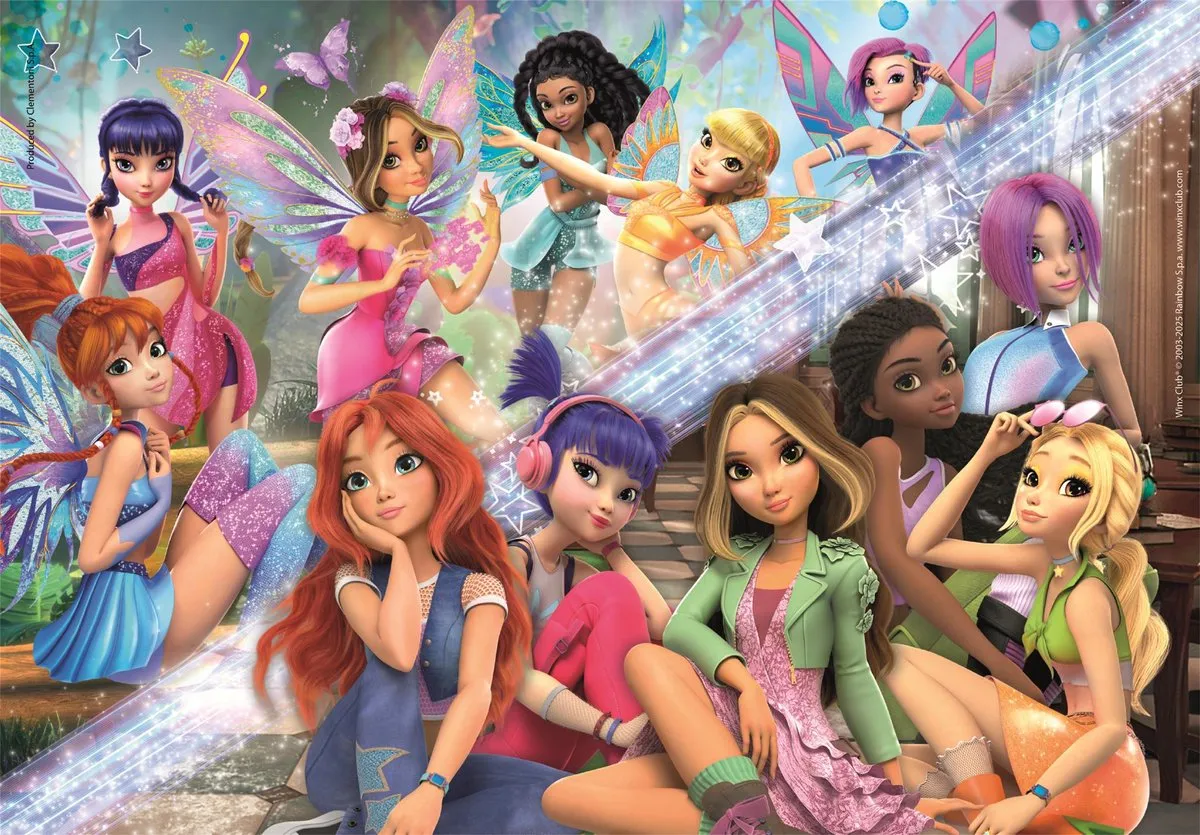 Clementoni Winx Club Puzzel 180 Stukjes - Multikleur - afbeelding 5 van 6