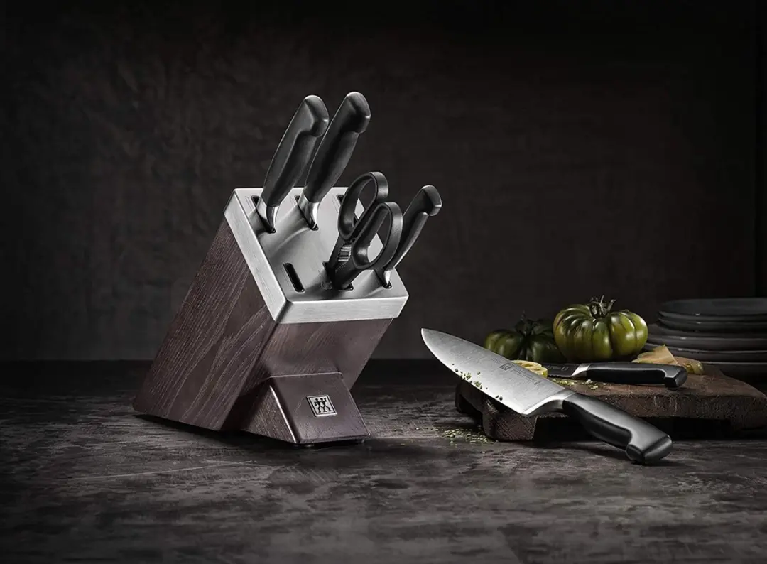 Zwilling Four Star Serie Messenset 7-delig - Grijs - afbeelding 6 van 6