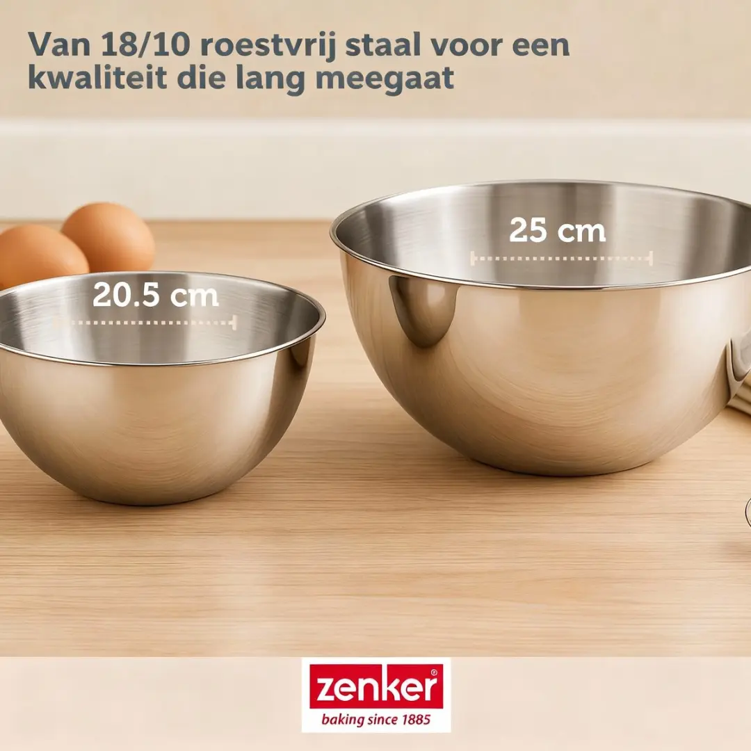 Zenker Bakset 2 Stokbroden 36x26cm - Siliconen - Zwart/Grijs