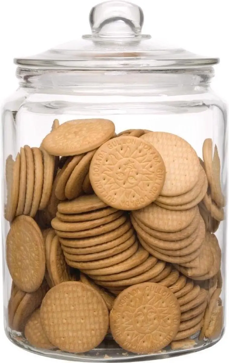 Olympia Biscotti Pot XL 6,2L - Ø20cm - Transparant