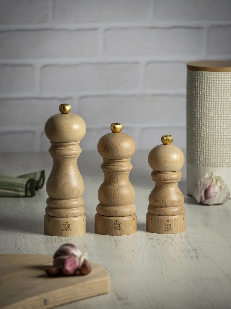 Peugeot Paris Pepermolen 12cm - Naturel Beukenhout - afbeelding 6 van 6